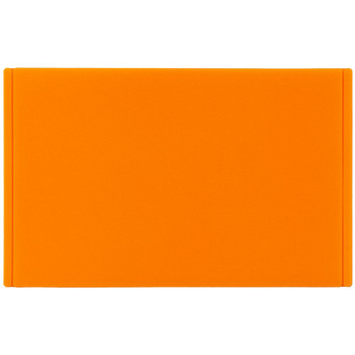 Лейбл из ПВХ Dzeta, ХL, оранжевый неон