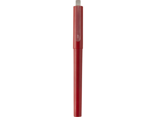 Гелевая ручка Mauna из переработанного PET-пластика, красный