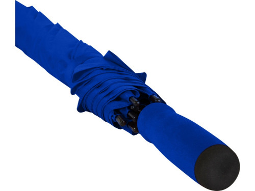 Зонт трость 23 Niel из переработанного ПЭТ-пластика, полуавтомат - Ярко-синий